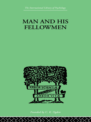 cover image of Man & His Fellowmen